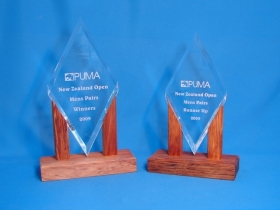New Zealand Open trophies