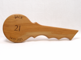 Jack's rimu 21st key.