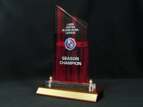 Trophy for Lads United Blood Bowl League's Season Champion