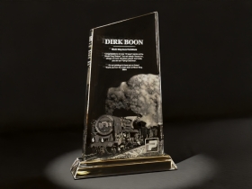 Dirk's 12 Years' Service Crystal