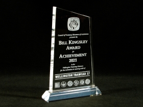 Crystal Bill Kingsley Award for Achievement - COTMA
