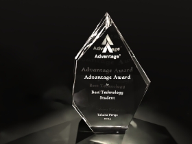Advantage's Cieberg Trophy for Best Technology Student 2024