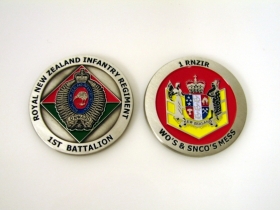 1 RNZIR WO's & SNCO's Mess Coin