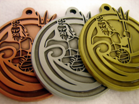 Die-Cast-Medal-Atlantis-Water-Polo