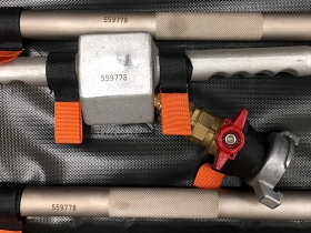 Parts engraved with serial number
