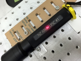 Torch engraved for NZ Army