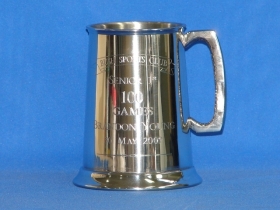 100 Games Tankard - Bush Sports Club