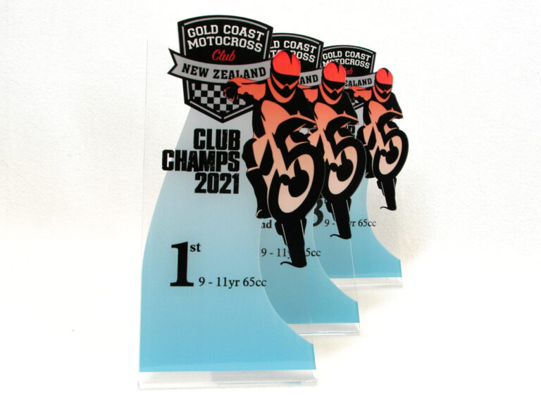 Gold Coast Motocross Club Champs Trophies 2021 Trophy Specialists