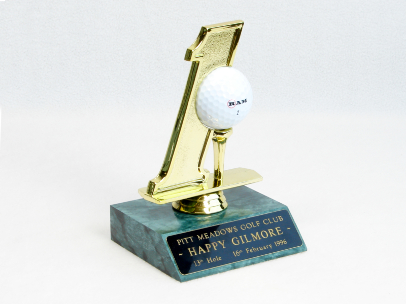 Hole in One Trophy Trophy Specialists & Engraving