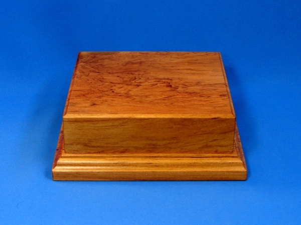 Recycled Rimu Square Stepped Bases – Trophy Specialists & Engraving