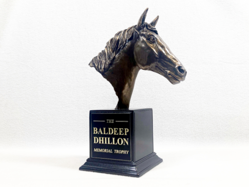 Resin Horse Head Trophy