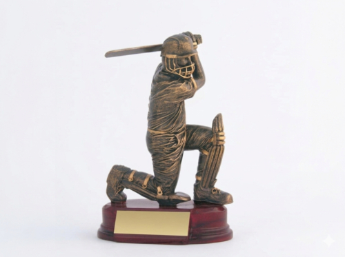 Resin Circket Batsman Trophy